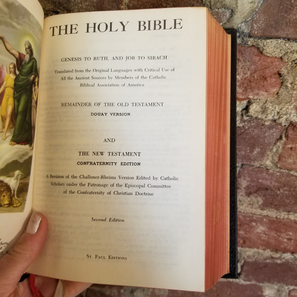 Confraternity Script Confraternity Bible