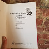 A History of Russia And the Soviet Union - David MacKenzie 1977 Dorsey Press vintage HB