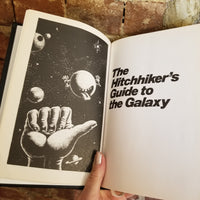 The Ultimate Hitchhiker's Guide to the Galaxy - Douglas Adams 1986 Gramercy Leatherbound  vintage HB