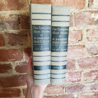 The Complete Short Stories of W. Somerset Maugham Vol 1 & 2 set- 1952 Doubelday & Co vintage HB