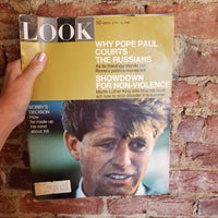 Look Magazine - April 16, 1968 - Bobby's Decision and Pope Paul