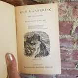 Guy Mannering - Sir Walter Scott The Burrows Brothers Co Sterling Edition vintage HB