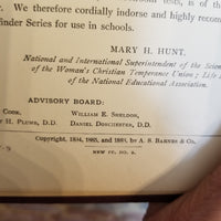New Pathfinder No. 2 Physiology for Young People - Woman's Christian Temperance Union -1888 American Book Co HB