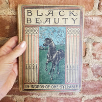 Black Beauty- Retold in Words of One Syllable - J.C. Gorham 1905 A.L. Burt Co vintage HB