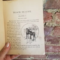 Black Beauty- Retold in Words of One Syllable - J.C. Gorham 1905 A.L. Burt Co vintage HB