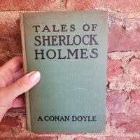 Tales of Sherlock Holmes- Arthur Conan Doyle 1938 Triangle Books vintage HB