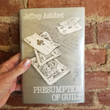 Presumption of Guilt - Jeffrey Ashford 1985 Walker & Co vintage HBDJ