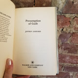 Presumption of Guilt - Jeffrey Ashford 1985 Walker & Co vintage HBDJ