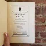 General Crack - George Preedy 1928 Dodd, Mead and Co 1st ed 2nd printing vintage HB