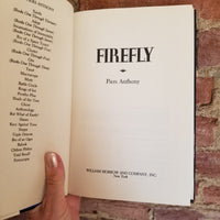 Firefly - Piers Anthony 1990 William Morrow & Co 1st edition HBDJ