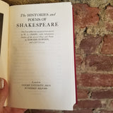 The Histories and Poems of Shakespeare - William Shakespeare, Edward Dowden 1936 Oxford University Press Vintage HB