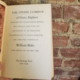 The Divine Comedy - Dante Alighieri 1944 The Heritage Press vintage HB
