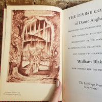 The Divine Comedy - Dante Alighieri 1944 The Heritage Press vintage HB