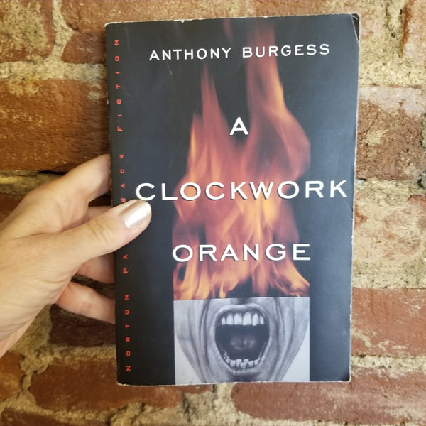 A Clockwork Orange - Anthony Burgess 1986 WW Norton vintage PB