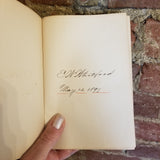 Manners and Social Usages - M.E.W. Sherwood 1897 Harper & Brothers vintage HB