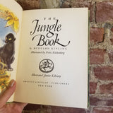 The Jungle Book  - Rudyard Kipling Fritz Eichenberg 1950 Illustrated Junior Library HB