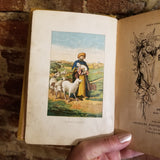 First Steps for Little Feet in Gospel Paths - Charles Foster 1885 Charles Foster Publishing CO vintage HB