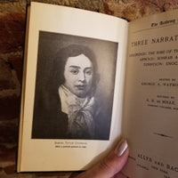 Three Narrative Poems - George A. Waltrous 1924 Allyn & Bacon vintage HB