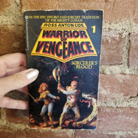 Sorcerer's Blood  - Ross Anton Coe - Warrior of Vengeance - 1982 Pinnacle Books first printing  vintage PB