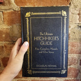 The Ultimate Hitchhiker's Guide to the Galaxy - Douglas Adams 2005 Gramercy Leatherbound  vintage HB