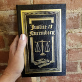 Justice at Nuremberg - Robert E. Conot 2006 Easton Press vintage leather HB