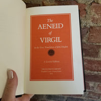 The Aeneid of Virgil- John Dryden 1975 Franklin Library Limited Edition Club HB