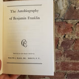 The Autobiography of Benjamin Franklin- Ben Franklin 1941 Classics Club vintage HB