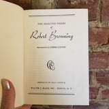 Selected Poems of Robert Browning - Robert Browning 1942 Classics Club vintage HB