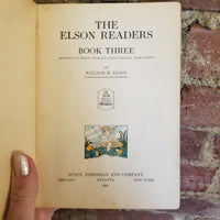 The Elson Readers, Book Three - William Harris Elson 1930 Scott, Foresman & Co vintage HB