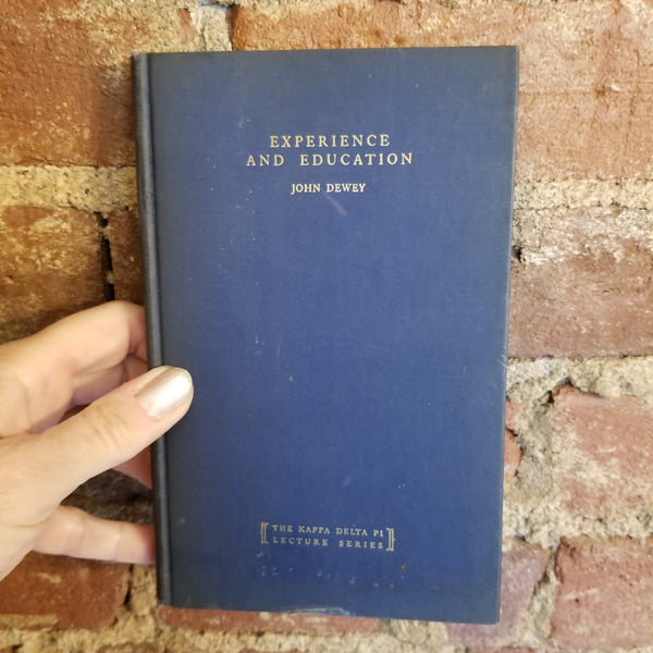 Experience and Education - John Dewey 1956 The Macmillan Co vintage HB