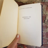 Experience and Education - John Dewey 1956 The Macmillan Co vintage HB