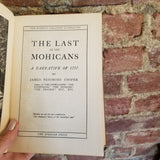 The Last of the Mohican’s - James Fenimore Cooper 1936 Spencer Press vintage hardback