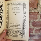 A Tale of Two Cities - Charles Dickens 1957 Macmillan New Pocket Classics vintage HB