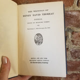 The Writings of Henry David Thoreau, Volume XIII V Journal VII- 1906 Houghton Mifflin and Co vintage HB6