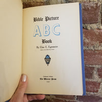 Picture Story Bible ABC Book - Elsie Egermeier 1947 The Warner Press vintage HB