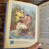 Picture Story Bible ABC Book - Elsie Egermeier 1947 The Warner Press vintage HB