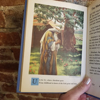 Picture Story Bible ABC Book - Elsie Egermeier 1947 The Warner Press vintage HB