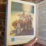 Picture Story Bible ABC Book - Elsie Egermeier 1947 The Warner Press vintage HB