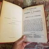 Conciones In Evangelia Volumes IV, VI, VIII -R.P. Mathias Faber 1924 vintage Latin Hardback