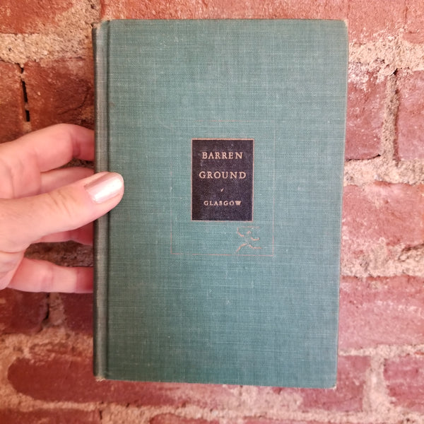 Barren Ground - Ellen Glasgow 1933 Modern Library vintage HB