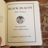 Black Beauty - Anna Sewell 1986 Children's Classics vintage HB