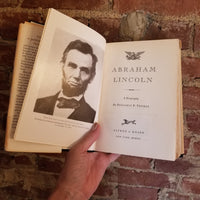 Abraham Lincoln - Benjamin P. Thomas 1952 Alfred A. Knopf 1st & 2nd print before Publication vintage HBDJ