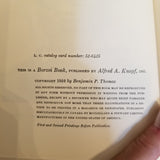 Abraham Lincoln - Benjamin P. Thomas 1952 Alfred A. Knopf 1st & 2nd print before Publication vintage HBDJ