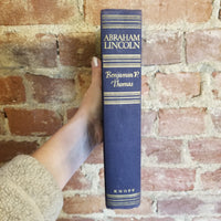 Abraham Lincoln - Benjamin P. Thomas 1952 Alfred A. Knopf 1st & 2nd print before Publication vintage HBDJ
