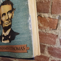 Abraham Lincoln - Benjamin P. Thomas 1952 Alfred A. Knopf 1st & 2nd print before Publication vintage HBDJ