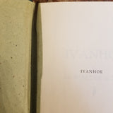 Ivanhoe- Sir Walter Scott International Collector's Library vintage HB