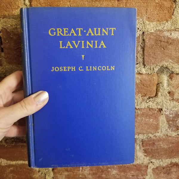 Great-Aunt Lavinia - Joseph Crosby Lincoln 1936 Grosset & Dunlap vintage HB