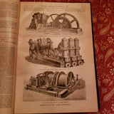Scientific American Supplement Vol. XL July- December 1895 Munn & Co leatherbound  vintage HB
