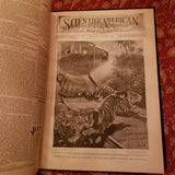 Scientific American Supplement Vol. XL July- December 1895 Munn & Co leatherbound  vintage HB