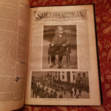 Scientific American Supplement Vol. XL July- December 1895 Munn & Co leatherbound  vintage HB